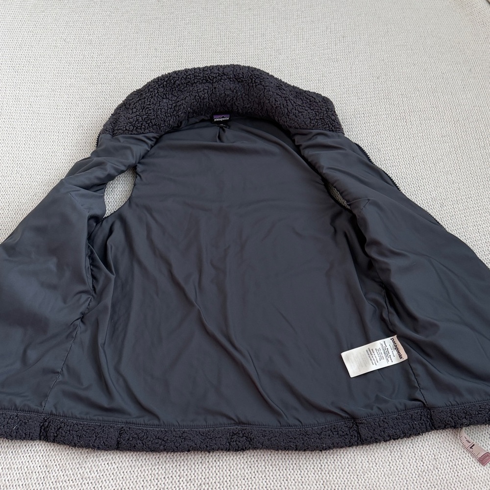 Patagonia Fleece Full Zip Vest Gray Size XS - Picture 6 of 8